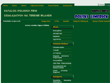 Tablet Screenshot of katalogfirm.polskilimerick.com.pl