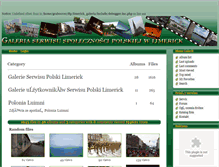 Tablet Screenshot of galeria.polskilimerick.com.pl