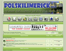 Tablet Screenshot of forum.polskilimerick.com.pl